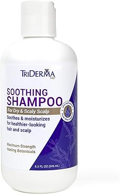 Shampooing apaisant pour cuir chevelu sec et pellicules, force médicale, sans goudron