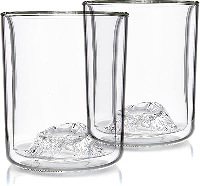 Verres à whisky hackberry peaks iconic mountain bar, 11 oz, cristal sans plomb, pointe en diamant, lot de 2. L'univers du discount accessible 24/7 sur Diaytar Sénégal