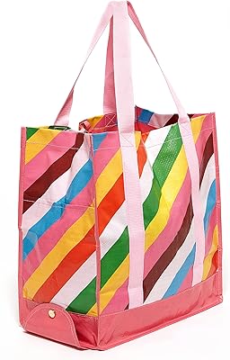 Sac de courses pliable ban.do sac d'épicerie réutilisable avec bretelles grand