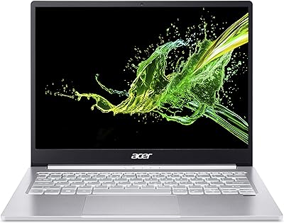 Acer swift 3, fin et léger, 13,5 pouces, 2256 x 1504 ips, intel