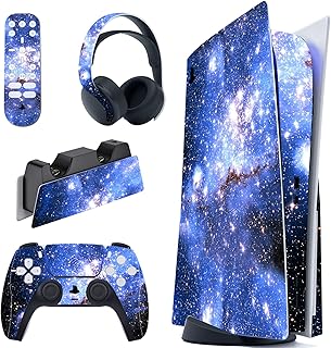 Ensemble complet d'autocollants pour playstation 5 disc edition autocollant en vinyle