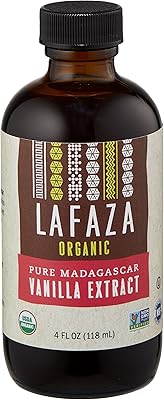 Extrait pur de vanille bourbon de madagascar biologique lavazza, entièrement naturel