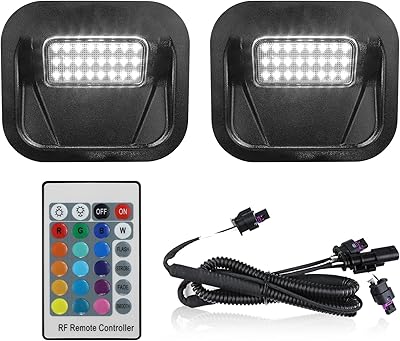 Kit de feux arrière led flexibles multicolores compatible avec multipro gmc