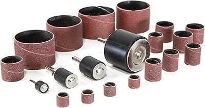 Jeu de disques abrasifs win ds164 de 20 pièces pour perceuse à colonne