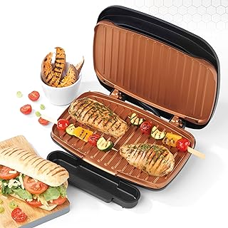 Salter ek4366cop nero health grill électrique gril électrique antiadhésif polyvalent pour la cuisson