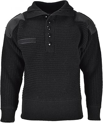 Pull alpin de l'armée autrichienne mil-tec pull en tricot pour homme, pull