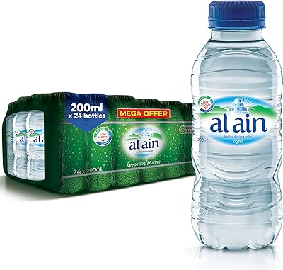 Eau potable en bouteille al ain - 200 ml (paquet de 24)