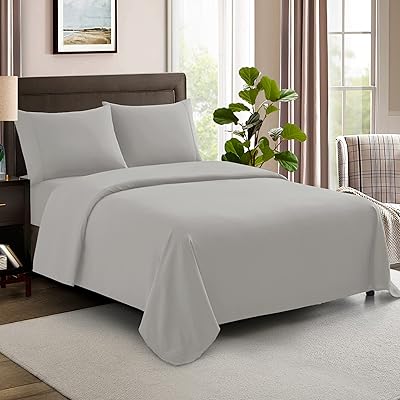 Draps queen size 100 % coton fabriqué en égypte doux 600 fils