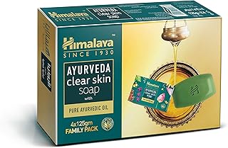 Savon ayurvédique himalaya clear skin pour nourrir, protéger et aider à améliorer la peau