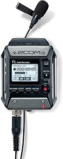 Enregistreur lavalier zoom f1-lp, enregistreur vidéo, enregistrement sur carte sd, fonctionne sur piles