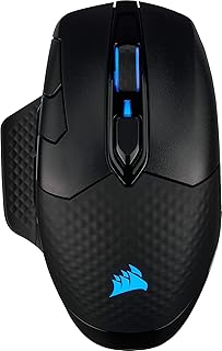Souris de jeu sans fil corsair darkcore pro se rgb avec technologie gliding