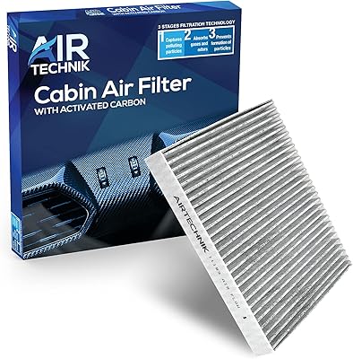 Filtre à air de cabine air technic cf11183 avec charbon actif