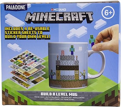 Paladon pp6730mcftx minecraft tasse de construction de niveaux 1 pièce