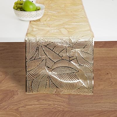 Chemin de table pour table à manger taille 180 x 35 cm, nappe