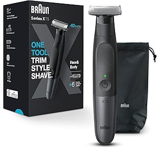Rasoir électrique et tondeuse à barbe tout-en-un braun xt5 pour hommes