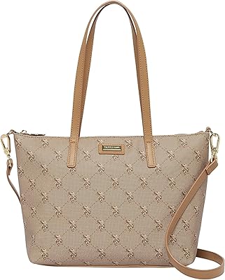 Sac à main de shopping hampton classique, beuhd5143wvg, camel, jaune canari, contemporain