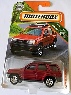 Matchbox 2018 mbx road trip 30/35 - 2000 nissan xterra (rouge)