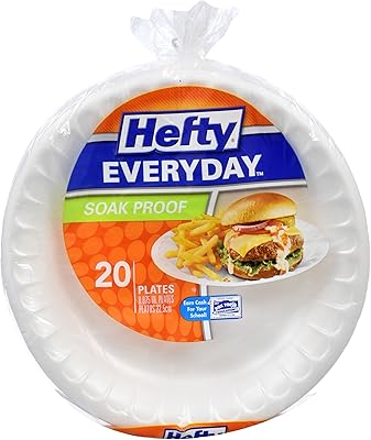 Nouvelles assiettes en mousse lourdes 377258 rd 8.875 blanc 20ct (24 pièces) assiettes en gros pour fournitures de fête. Diaytar : Connectez-vous aux meilleures offres