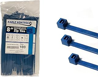 Attaches zippées détectables kable kontrol 8" de longueur bleu résistance à la traction. L'expérience e-commerce réinventée par Diaytar au Sénégal