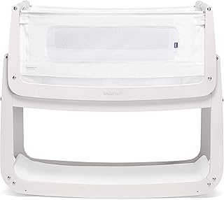 Lit de chevet bébé snozpod 4 pièces, blanc rose, fn014f