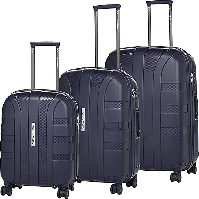 Sac de voyage unisexe, incassable et durable, homologué tsa, 4 roulettes doubles, double