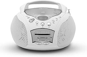 Lecteur cd et radio fm roberts cd9959 - lecteur cd portable - radio rétro - blanc. Shopping en ligne au Sénégal ? Pensez Diaytar !