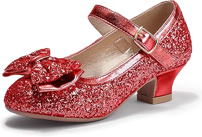 Bébés filles petits enfants jada robe talon nœud papillon mary jane chaussures