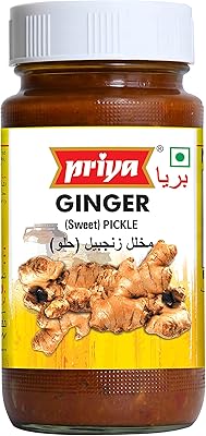 Priya foods gingembre doux mariné dans l'huile 300g