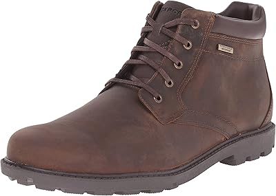 Bottes imperméables avec support d'orteil rockport stom surge pour hommes