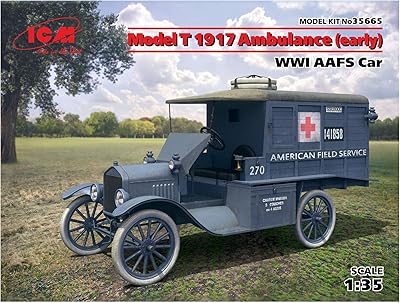 Ambulance acm 1/35 t ford 1917 early type aafs modèle 35665