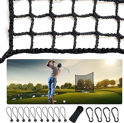Filet de golf avec anneaux de corde filets de frappe pour l'entraînement