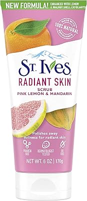 Exfoliant visage pour peau radieuse st. patrick ives, citron et mandarine, 6 oz