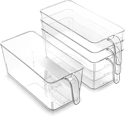 Bacs de rangement en plastique bino l ensemble de supports l paquet