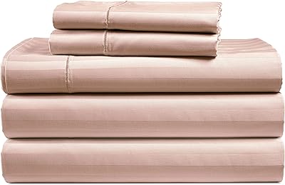 Draps sectionnels king size pour lits réglables, 1000 fils au pouce carré, 100