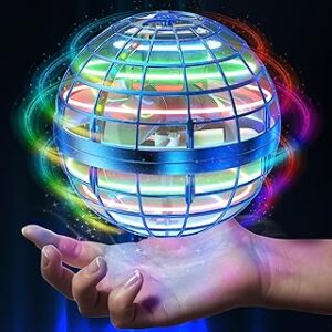 Jeu de volley-ball amerfest nebula orb avec mini contrôleur de drone magique, lumière rotative rvb 360 (bleu). Diaytar : Le e-commerce qui respecte votre budget