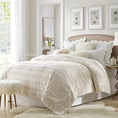 Couverture de lit de luxe ultra douce en faux vison cathy home