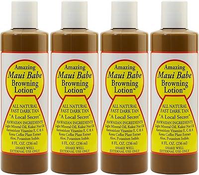 Lotion brunissante maui babe 236 ml (pack de 4)
