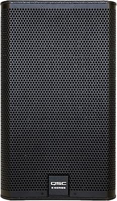 Haut-parleur passif bidirectionnel gamme complète qsc e112bk 12 pouces 400 w