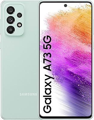 Mobile samsung galaxy a73 réseau 5g vert menthe 8 go de ram