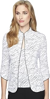 Alex evenings tenue imprimée grande taille pour femme avec débardeur et gilet