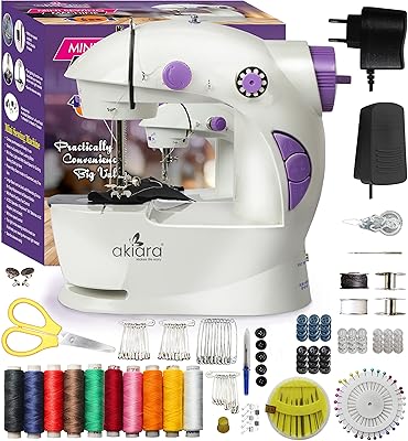 Akiara la mini machine à coudre rend la vie plus facile pour la couture. Gagnez du temps et de l'argent avec Diaytar