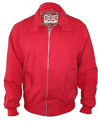 Veste sky texcoat harrington classic/retro/mod/scooter, 10 couleurs, tailles xs - 8xl, 5xl