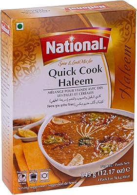 Mélange d'assaisonnements national haleem de kwik cook, 345 grammes, multicolore