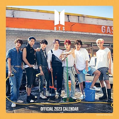 Calendrier bts bangtan boys 2023, mois à afficher, calendrier mural carré, produit officiel (le calendrier carré bts : (multilingue)). Diaytar : Vivez l'expérience du shopping malin