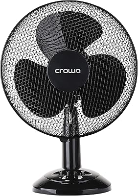 Ventilateur crownline tf-286 12 pouces à 3 vitesses, puissance nominale : 35 w