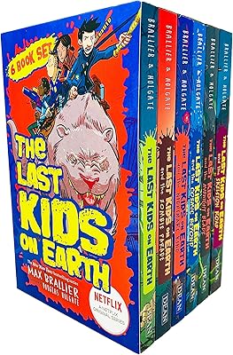 Collection de 6 livres the last kids on earth de max brallier