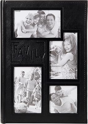 Album multi-photos pioneer da-300col avec couverture en cuir cousue avec impression