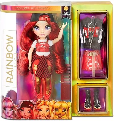 Poupée haute couture arc-en-ciel de ruby anderson série 1, multicolore, 569619e7c