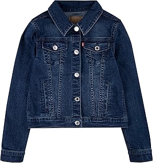 Manteau tracker en denim pour fille de levi's