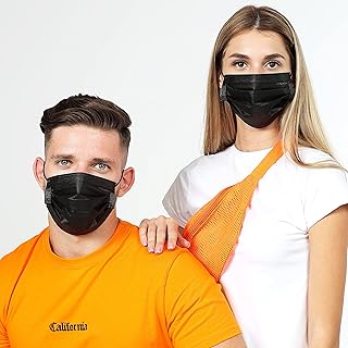 Masque jetable yamak pour adultes et adolescents, masque buccal anti-poussière respirant 4 couches